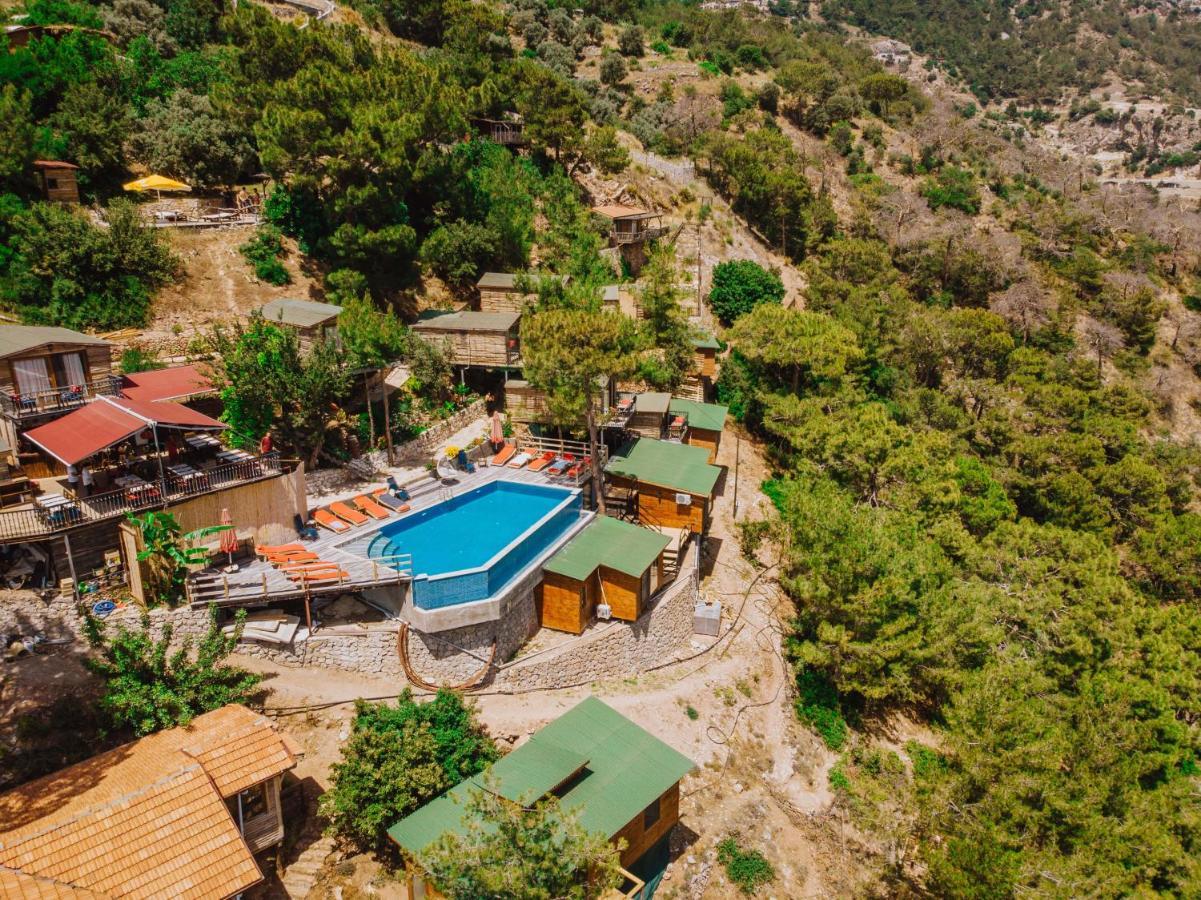 مبيت وإفطار فتحية Manzara Bungalow المظهر الخارجي الصورة